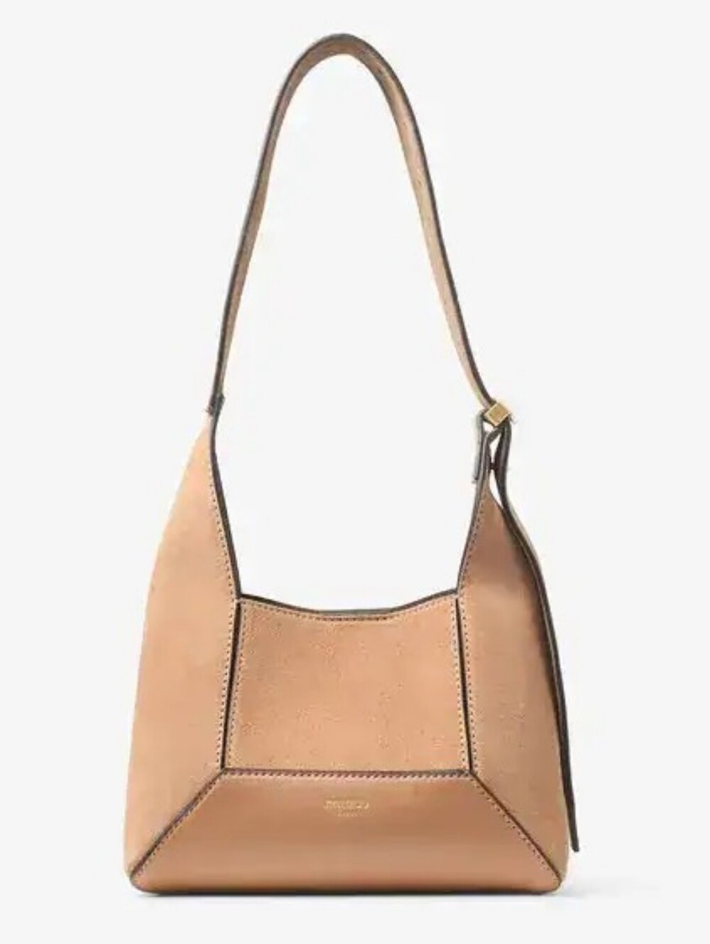 Jimmy Choo Diamond Hobo Bag Small Toffee Gold